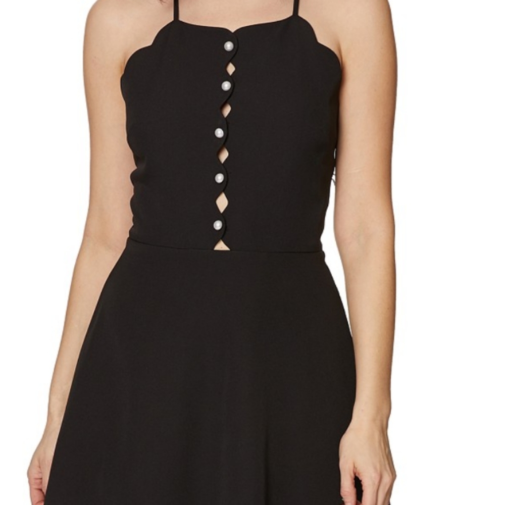 Betsy Johnson scalloped dress 6